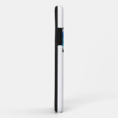 抽象芸術孔雀絵を描（ばちゃばちゃ）跳ねる Case-Mate iPhoneケース (裏面/右)