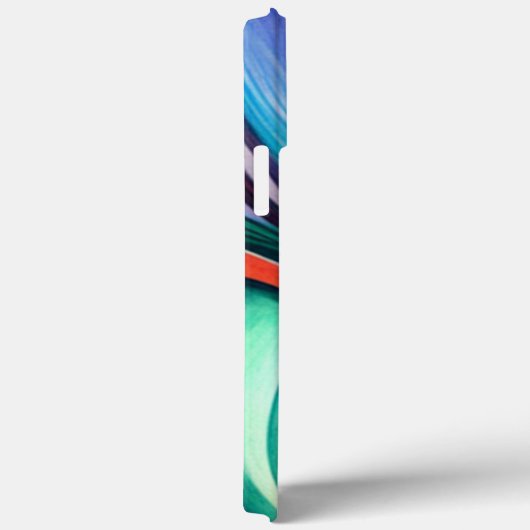 抽象芸術孔雀 Case-Mate iPhoneケース (裏面 / 右)