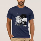 抽象芸術宇宙サル Tシャツ (正面)