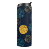 抽象芸術宇宙パタパーソナライズされたーン タンブラー (回転左)