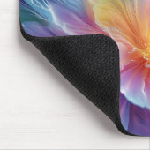 抽象芸術宇宙フローラ爆発 マウスパッド (コーナー)