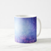 抽象芸術宇宙煙星 コーヒーマグカップ (正面右)