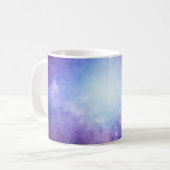 抽象芸術宇宙煙星 コーヒーマグカップ (正面左)