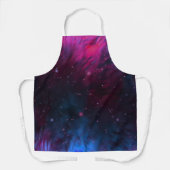 抽象芸術宇宙織物 エプロン (正面)