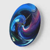 抽象芸術宇宙船壁時計 ラージ壁時計 (傾斜)