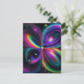 抽象芸術宇宙芸術 ポストカード (スタンド正面)