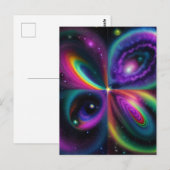 抽象芸術宇宙芸術 ポストカード (正面/裏面)