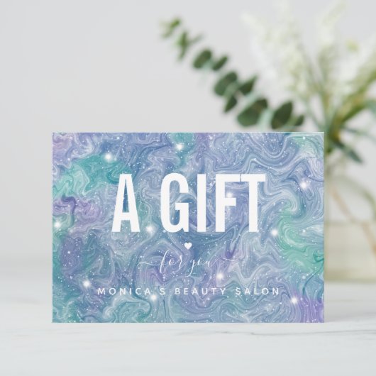 抽象芸術宇宙銀河系宇宙美しいサロングラム (スタンド正面)