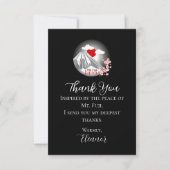 抽象芸術富士山 サンキューカード (正面)