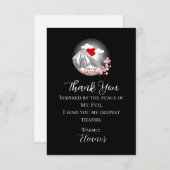 抽象芸術富士山 サンキューカード (正面/裏面)