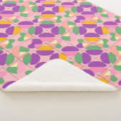 抽象芸術対称デザイン シェルパブランケット (3/4)