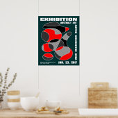 抽象芸術展ポスター#1 ポスター (キッチン)