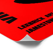 抽象芸術展ポスター#3 ポスター (角)