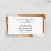 抽象芸術層 名刺 (裏面)