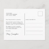 抽象芸術山と太陽がハイロード ポストカード (裏面)