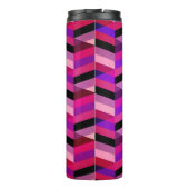 抽象芸術山形/ヘリンボーン |紫と紫 タンブラー (裏面)