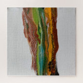 抽象芸術山景色 ジグソーパズル (横)