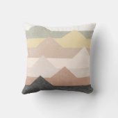抽象芸術山脈デザイン クッション (裏面)