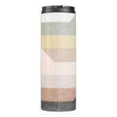 抽象芸術山脈デザイン タンブラー (裏面)