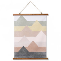 抽象芸術山脈デザイン