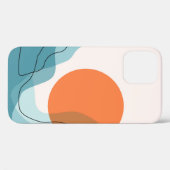 抽象芸術山脈風景 Case-Mate iPhoneケース (裏面 (横))