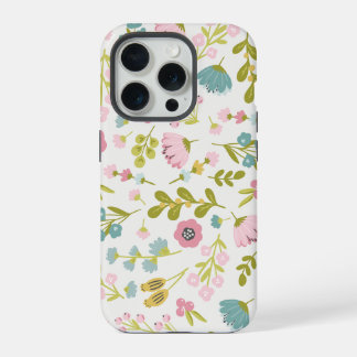 抽象芸術山花模様 iPhone 15 PROケース