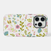 抽象芸術山花模様 iPhoneケース (裏面横)