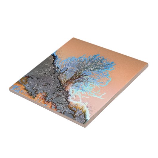 抽象芸術山 タイル (側面)