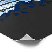 抽象芸術山 ポスター (角)