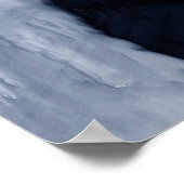 抽象芸術嵐 ポスター (角)