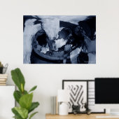 抽象芸術嵐 ポスター (ホームオフィス)