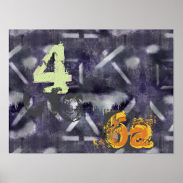 抽象芸術工芸 ポスター