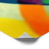 抽象芸術希望 ポスター (角)