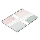 抽象芸術帳 ノートブック (左側)