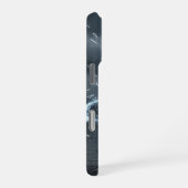 抽象芸術幽霊アートiPhone 16 Proケース iPhoneケース (右側面)