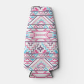 抽象芸術幾何アステカパターン3 ボトルクーラー (正面)