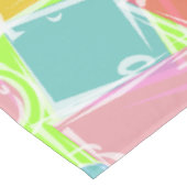 抽象芸術幾何カラフル テーブルクロス (アングル)