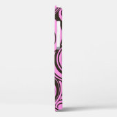 抽象芸術幾何シームレスパターン（濃度付き） Case-Mate iPhoneケース (裏面 / 左)