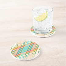 抽象芸術幾何タータンチェックパターン飲料