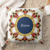 抽象芸術幾何デザイン クッション (ブランケット)