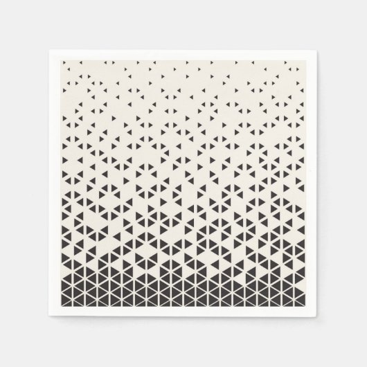 抽象芸術幾何デザイン スタンダードカクテルナプキン (正面)