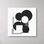 抽象芸術幾何モダンキャンバス キャンバスプリント (正面)