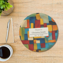 抽象芸術幾何レトロよくはしゃぐ退職パーティー