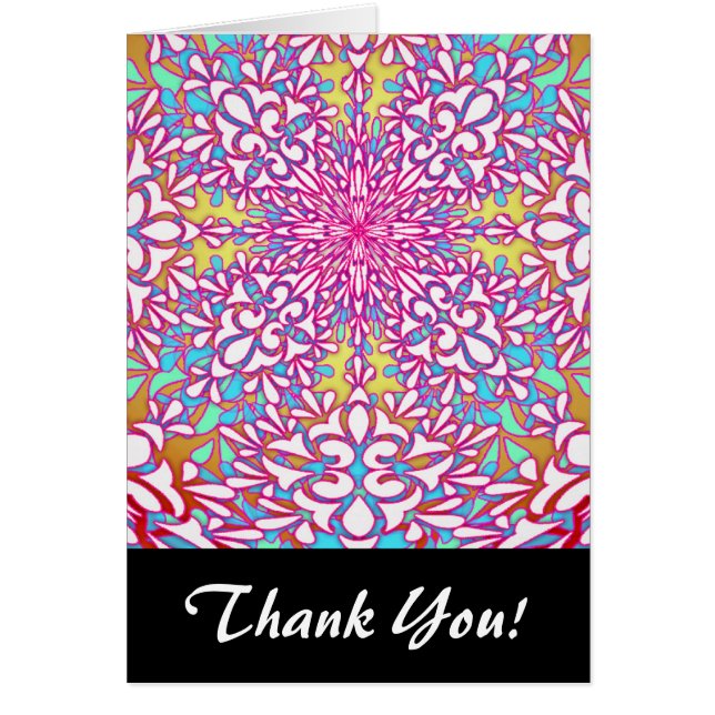 抽象芸術幾何万華鏡のように千変万化するパターンデザイン (正面)