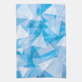抽象芸術幾何三角形パターンキッチンタオル キッチンタオル (縦)