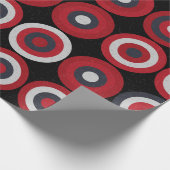 抽象芸術幾何学パターン生成計算 ラッピングペーパー (角)