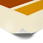 抽象芸術幾何学世紀中頃モダン ポスター (コーナー)