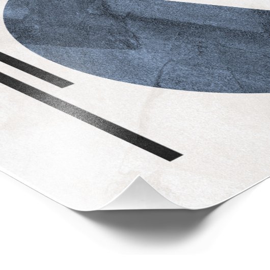 :抽象芸術幾何学円と線 フォトプリント            (角)