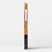 抽象芸術幾何学円の形状と葉 | Case-Mate iPhoneケース (裏面 / 左)