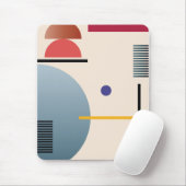 抽象芸術幾何学壁面 マウスパッド (マウス)